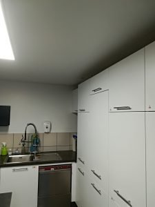 Toile acoustique cuisine